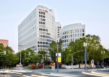 Der neue Hauptsitz der ING-DiBa: Das "LEO" in Frankfurt am Main im Juni 2013. Bild: "obs/ING-DiBa AG"
