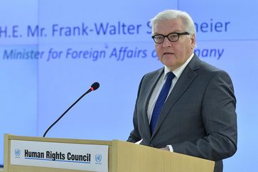Frank-Walter Steinmeier Bild: UN Geneva, on Flickr CC BY-SA 2.0