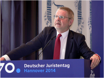 Hans-Günter Henneke auf dem 70. Deutschen Juristentag 2014 in Hannover