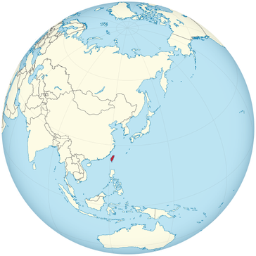 Die Insel Taiwan, Karte