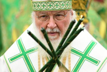 Patriarchen Kirill (2021) Bild: ALEXEI MAISCHEW / Sputnik