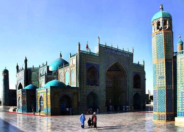 Blaue Mosche inMazar-e Sharif in Afghanistan. (Symbolbild)