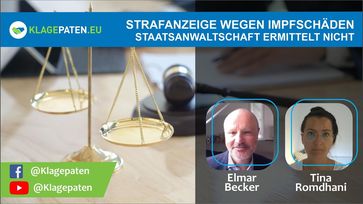 Bild: Screenshot Video: "Strafanzeige wegen Impfschäden – der Ball rollt! RA Elmar Becker zum Thema" (https://youtu.be/0291XqrIu84) / Eigenes Werk