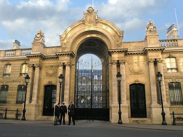 Hauptportal des Palais de l'Elysée