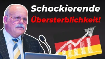 Bild: SS Video: "Polizeipräsident a. D. Uwe Kranz über schockierende Übersterblichkeit in Deutschland!" (https://youtu.be/UZfP0IG1-u4) / Eigenes Werk