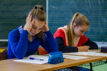 Stress in der Schule kann zum Blackout bei wichtigen Prüfungen und Klassenarbeiten führen. Bild: "obs/Studienkreis GmbH/Studienkreis/Michael Printz"