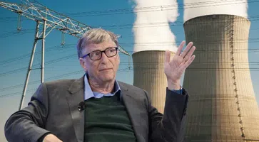 Bild: Bildmontage WB: Hintergrund;Canva; Bill Gates: Wikimedia Commons / Eigenes Werk