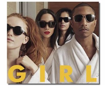 Cover "G I R L" von Pharrell Williams