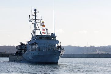 Minenjagdboot Weilheim Bild: Bundeswehr/Marcel Kröncke