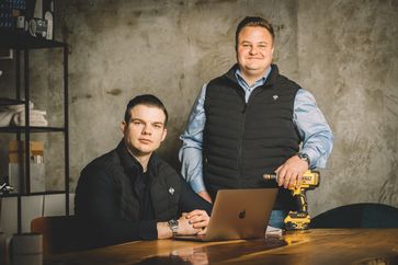 Adrian Famula und Matthias Niehaus (2025) Bild: Matthias Niehaus GmbH Fotograf: Matthias Niehaus GmbH