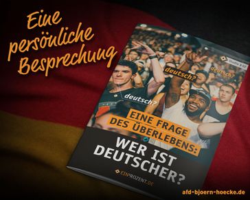 Bild: Screenshot Internetseite: "https://afd-bjoern-hoecke.de" / Eigenes Werk