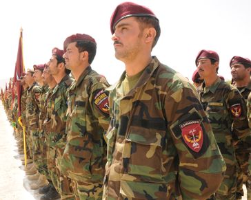 Spezialkräfte der afghanischen Armee 2012