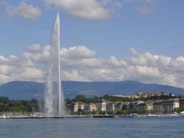 Genf: Der Jet d’Eau