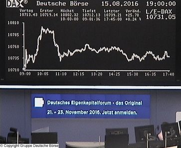 Frankfurter Börse (DAX) (Symbolbild)