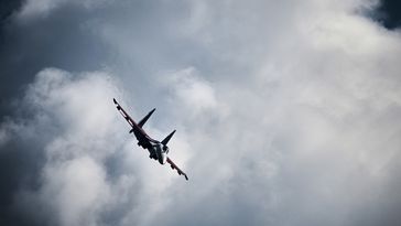 Kampfflugzeug vom Typ Su-35 der russischen Luftwaffe Bild: Sputnik / Wladimir Astapkowitsch