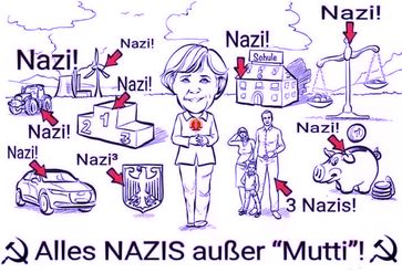 Angela Merkel steht mittlerweile nicht nur bei ihren Untergebenen in der Kritik (Symbolbild)