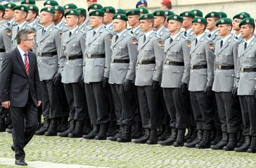 Deutsche Rekruten im Dienstgrad Grenadier (Symbolbild)