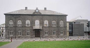 Island: Der Sitz des isländischen Parlaments Althing