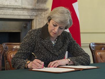 Theresa May Bild: Number 10, on Flickr CC BY-SA 2.0