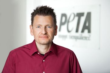 Peter Höffken, Fachreferent bei PETA /  Bild: PETA Deutschland e.V. Fotograf: PETA Deutschland e.V.