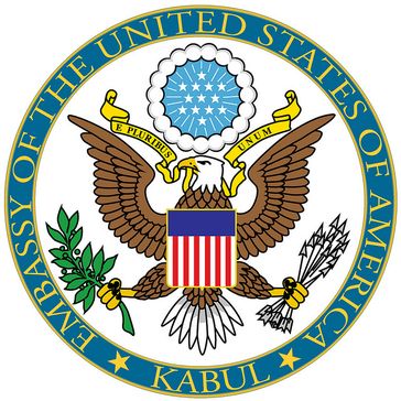 Logo der Botschaft der Vereinigten Staaten in Kabul