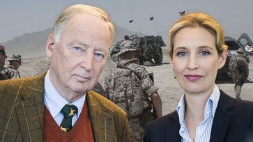 Dr. Alexander Gauland und Dr. Alice Weidel, AfD-Bundesvorstand und Vorsitzende der AfD-Bundestagsfraktion (2019)