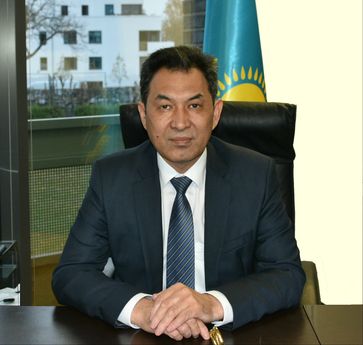 Dauren Karipov, Botschafter der Republik Kasachstan in Berlin.  Bild: Botschaft d. Republik Kasachstan Fotograf: Botschaft d. Republik Kasachstan