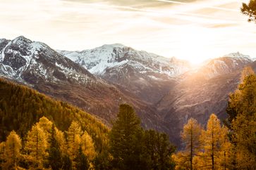 Herbststimmung auf den Bergen in Gastein Bild:     Gasteinertal Tourismus GmbH, Marktl Manuel