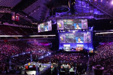 The International, an annual Dota 2 tournament at the KeyArena in Seattle