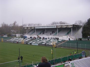 Tribüne des Alfred-Kunze-Sportpark