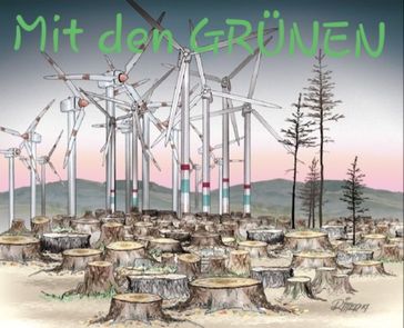 Windkraft sorgt für riesige Schäden an Mensch und Natur (Symbolbild)