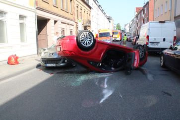 Unfall Odenthaler Str. Bild: Polizei