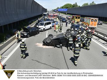 Einsatzfoto Berufsfeuerwehr München