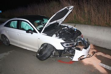 Audi des Verletzten