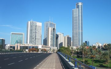 Der Diamond Exchange District in Ramat-Gan (Israel).