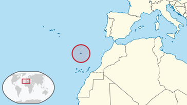 Lage von Madeira
