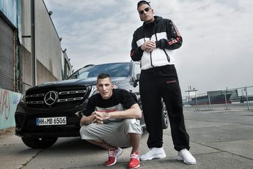 Gzuz (links) und Bonez MC (2016), Archivbild