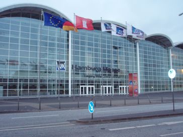 Gebäude der Hamburg Messe