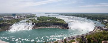Niagarafälle vom Skylon Tower aus