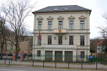 Vietnamesische Botschaft in Berlin an der Elsenstraße