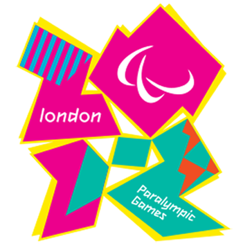 Logo der Paralympics 2012 in London