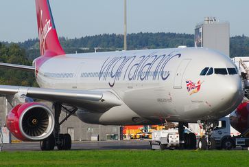 Ein Airbus A330-300 der Virgin Atlantic.