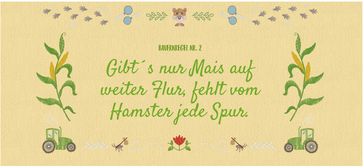 "Neue Bauernregeln" 2