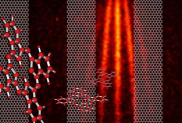 Mit modernsten Fabrikationsmethoden können atomar dünne Nanomasken hergestellt werden, die sich alsQuelle: Copyright: Quantennanophysik, Fakultät für Physik, Universität Wien; Bild-Design: Christian Knobloch (idw)