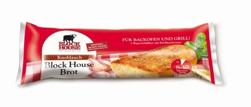 Block House Brot Knoblauch ausschließlich zur redaktionellen Verwendung Bild: "obs/Block Foods AG"