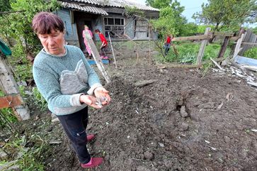 Symbolbild: Folgen des Beschusses durch ukrainische Einheiten, Volksrepublik Donezk, 29. Mai 2023 Bild: Sergei Baturin / Sputnik