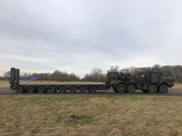 Militarisierter Sattelzug 70 t Bild: Bundeswehr Fotograf: PIZ Ausrüstung, Informationstechnik und Nutzung