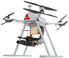"Songar" von Asisguard: Drohne hebt mit 200 Schuss ab.