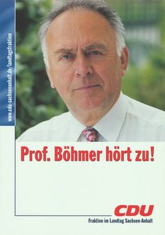 Wolfgang Böhmer (Wahlplakat)