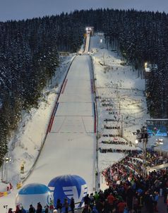 Die Hochfirstschanze in Titisee-Neustadt.